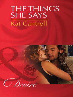 cover image of The Things She Says